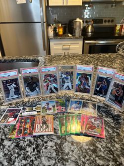 Sports Card Lot – 7 Graded Slabs, Autos, Relic, Rookies & Prizm – $140 OBO