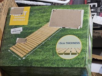 12 ft Wooden path / New in Box
