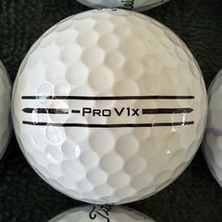 *Titleist “left dash” -ProV1x “experienced” Golf Balls 