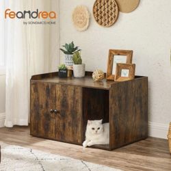  Rustic Look Litter Box Enclosure #UPCL001X01 Cat 