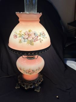 Maritime brass hurricane lamp