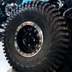 On-Sale Dirty Life 15x7 4x137 5x4.5 Beadlock Wheels & 32x10x15 OBOR Rocsraper Tires For SXS UTV (We finance)