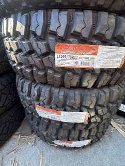 Thunderer Trac Grip M/T LT295/70R17 E/10PLY
