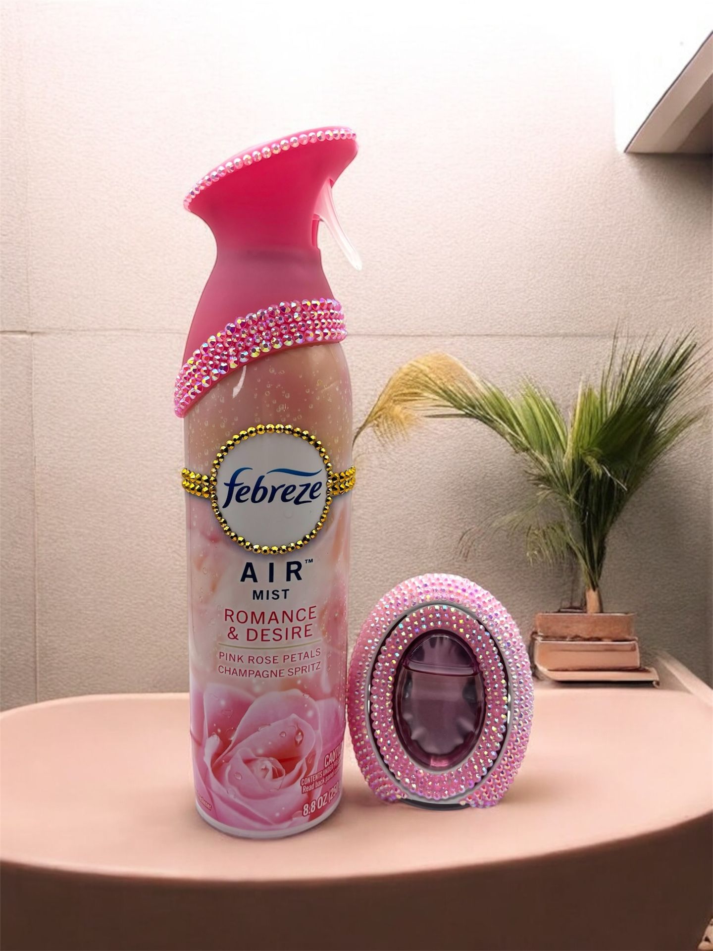 Crystal Febreze Romance & Desire Air Mist | Small Spaces Bundle