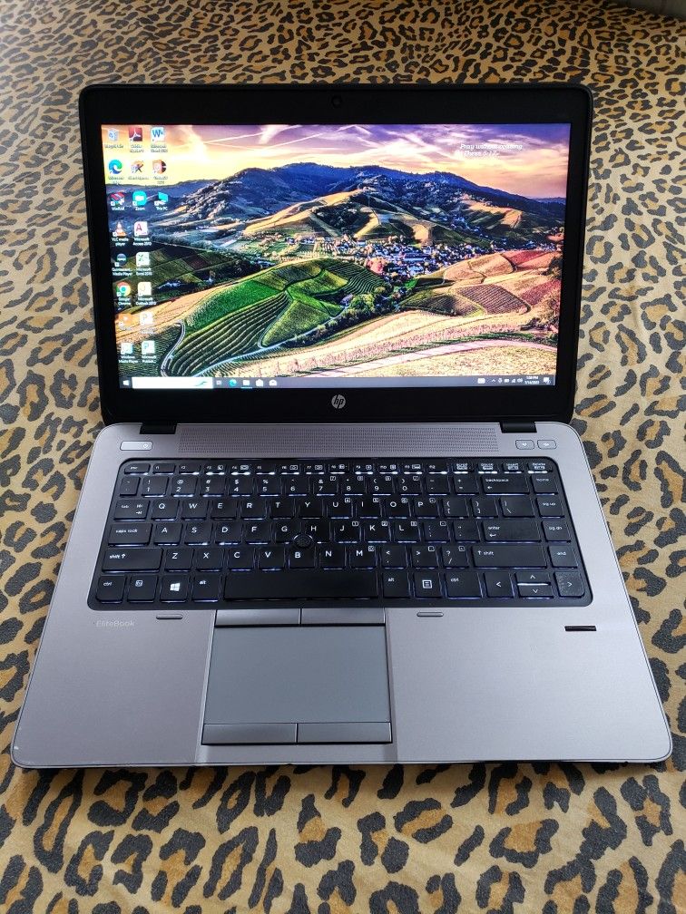 14"Inch Intel Core i5 HP Laptop, 8GB RAM, 128GB SSD, WEBCAM. Runs πββοΈ Fast. Windows 10 Installed.