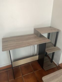 Matching Desk + Two Side Tables 