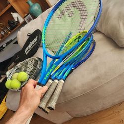 Head Tennis Racket + Balls
