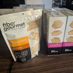 8 Fiber Gourmet Low Calorie Crackers 