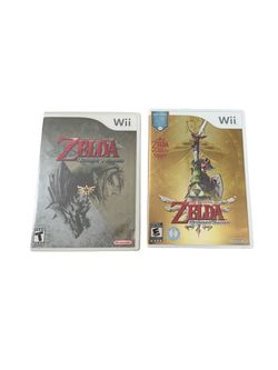 The Legend of Zelda Twilight Princess & Skyward Sword - CIB - Wii