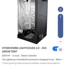 Hydro Grow Tent