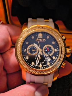 INVICTA PRO DIVER 0.76 CARAT DIAMOND WATCH