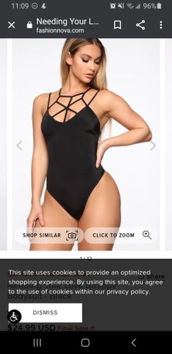 FashionNova bodysuit size M