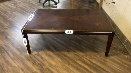 Wooden Coffee Table, Espresso Color