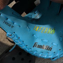 blue franklin baseball glove