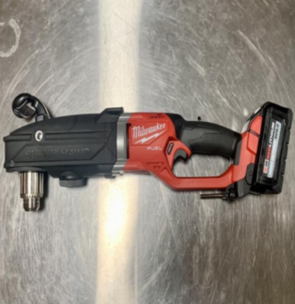 M18 FUEL 18V Lithium-Ion Brushless Cordless GEN 2 SUPER HAWG 1/2 in. Right Angle Drill (Tool-Only)
