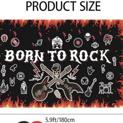 Rock Birthday Supplies