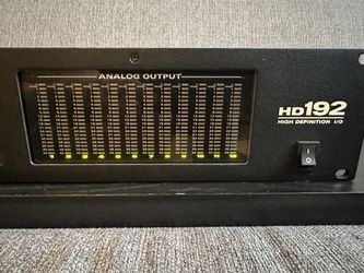 MOTU HD 192 2000s Interface