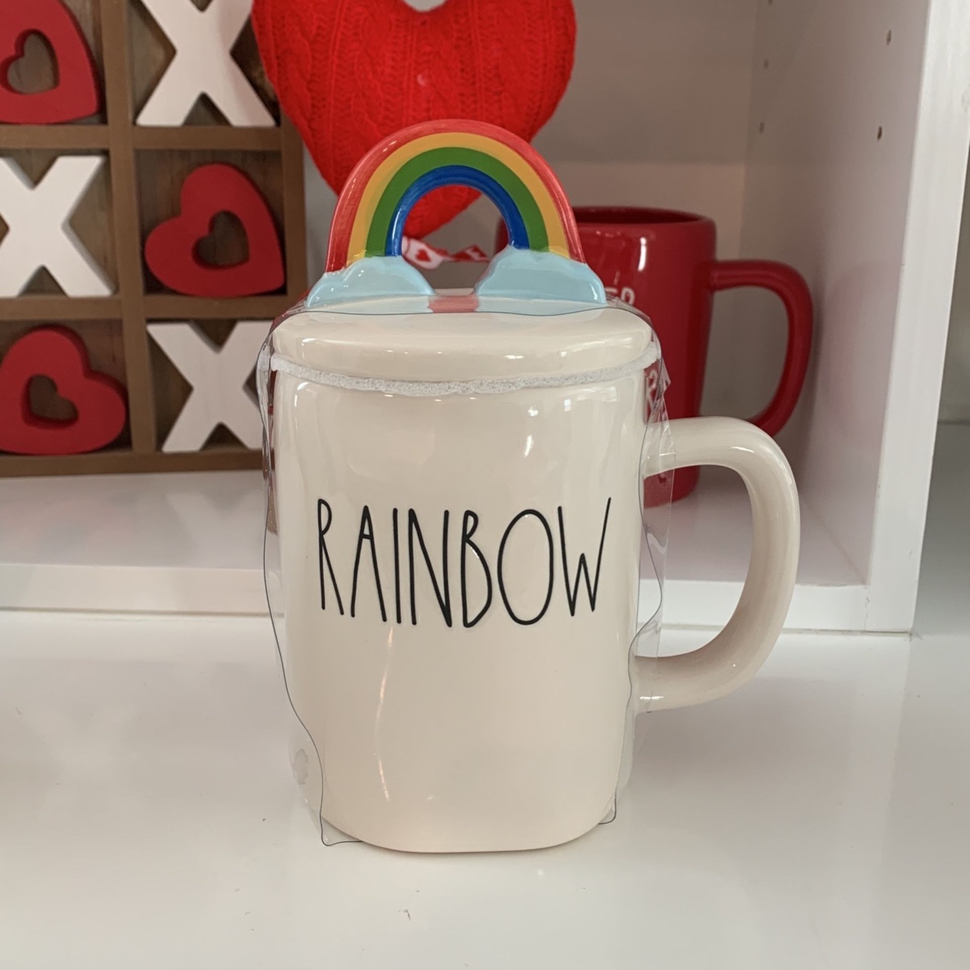 Rae Dunn Rainbow Mug UFT/UFS