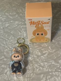Have a Seat Labubu Keychain