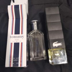 Selling Tommy Hilfiger And Lacoste Cologne 