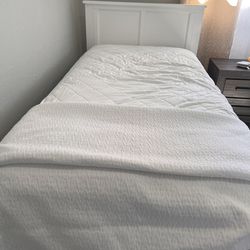 Single bed frame &  great mattress condition 245