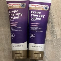 Crepe Therapy Lotion  2x $15 