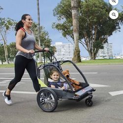 Bike/stroller Cart