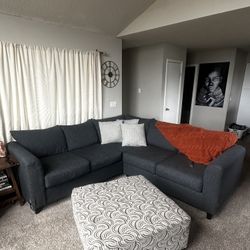 Sectional and Ottoman 