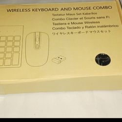 Wireless Keyboard And Mouse Combo