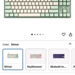 DROP Expression Series Shinai TKL Mechanical Keyboard - Holy Panda X Tactile Switches - PBT Double-Shot Keycaps - LED Backlight - Green 