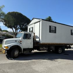 Shed Relocate Movemo Casita De Pati Rv Crane Containers 