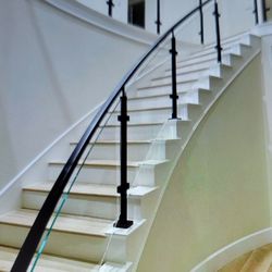 Stairs Glass Railing