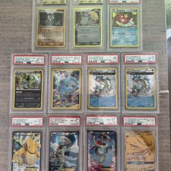 POKEMON Slabs! (PSA & Becket) - Prices In Description