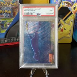 Pokemon Card Mew Topps 