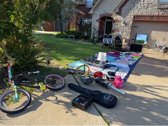 Yard Sale- LATE START we will out till around 5 or 6