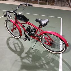 2 Stroke Motorized Gas Bicycle 
