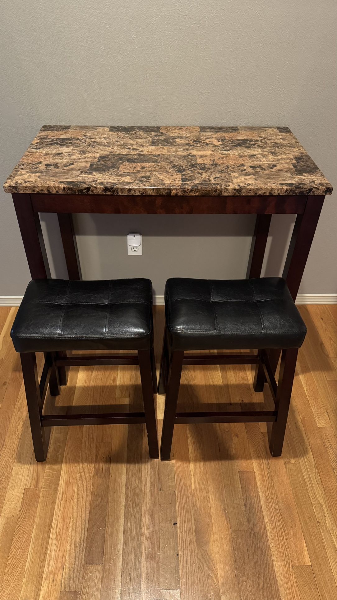 Set Of 3 Bar Height Table Set