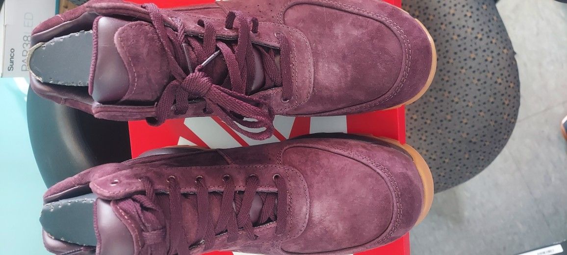 Nike ACG Men's Boots, Burgundy/Wine Suede, 100% Authentic
