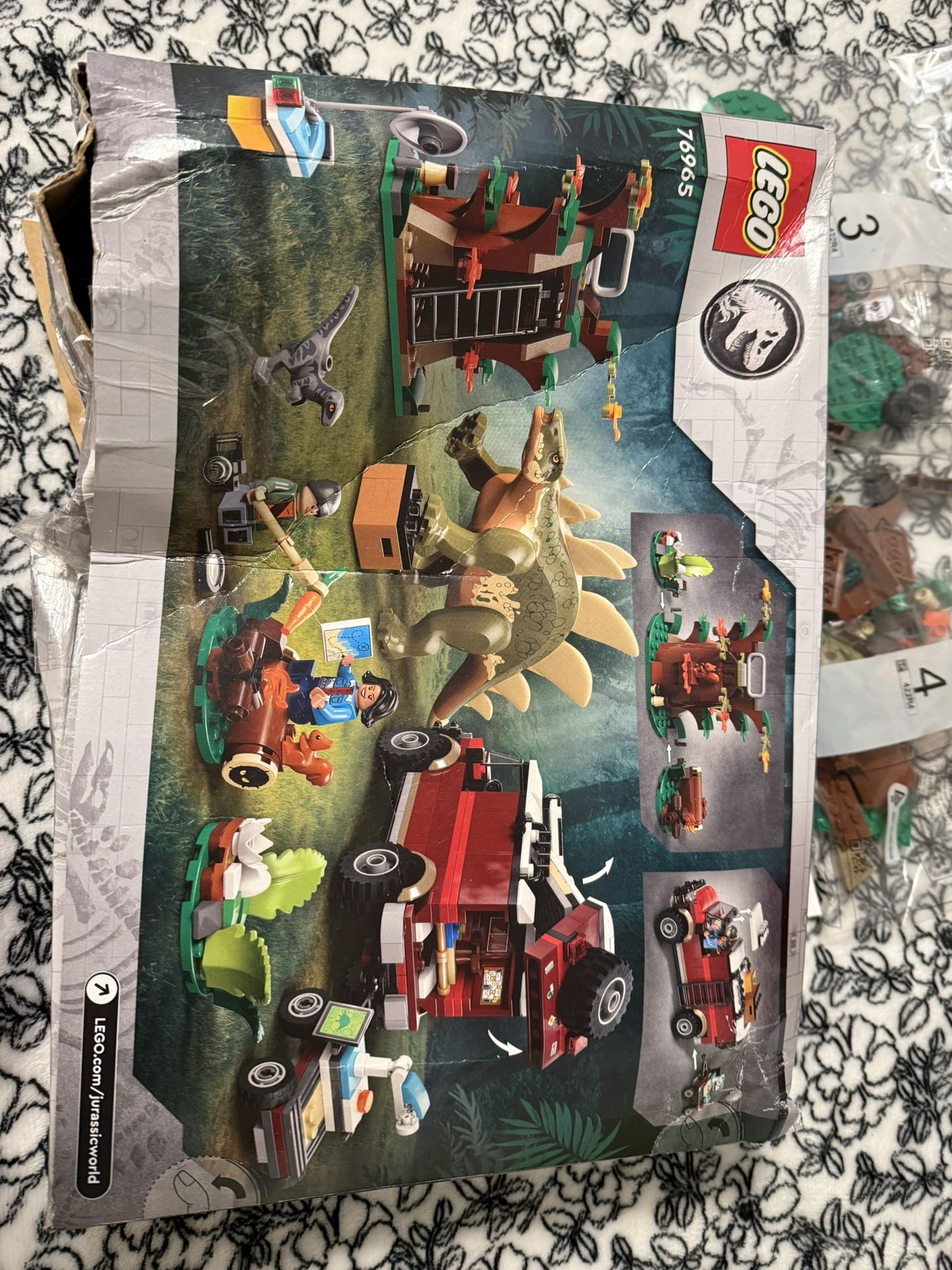 LEGO Jurassic World Dinosaur Missions: Stegosaurus Discovery Building Set 76965