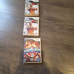 Wii Game- NBA Jam (2010) And NBA 2K10