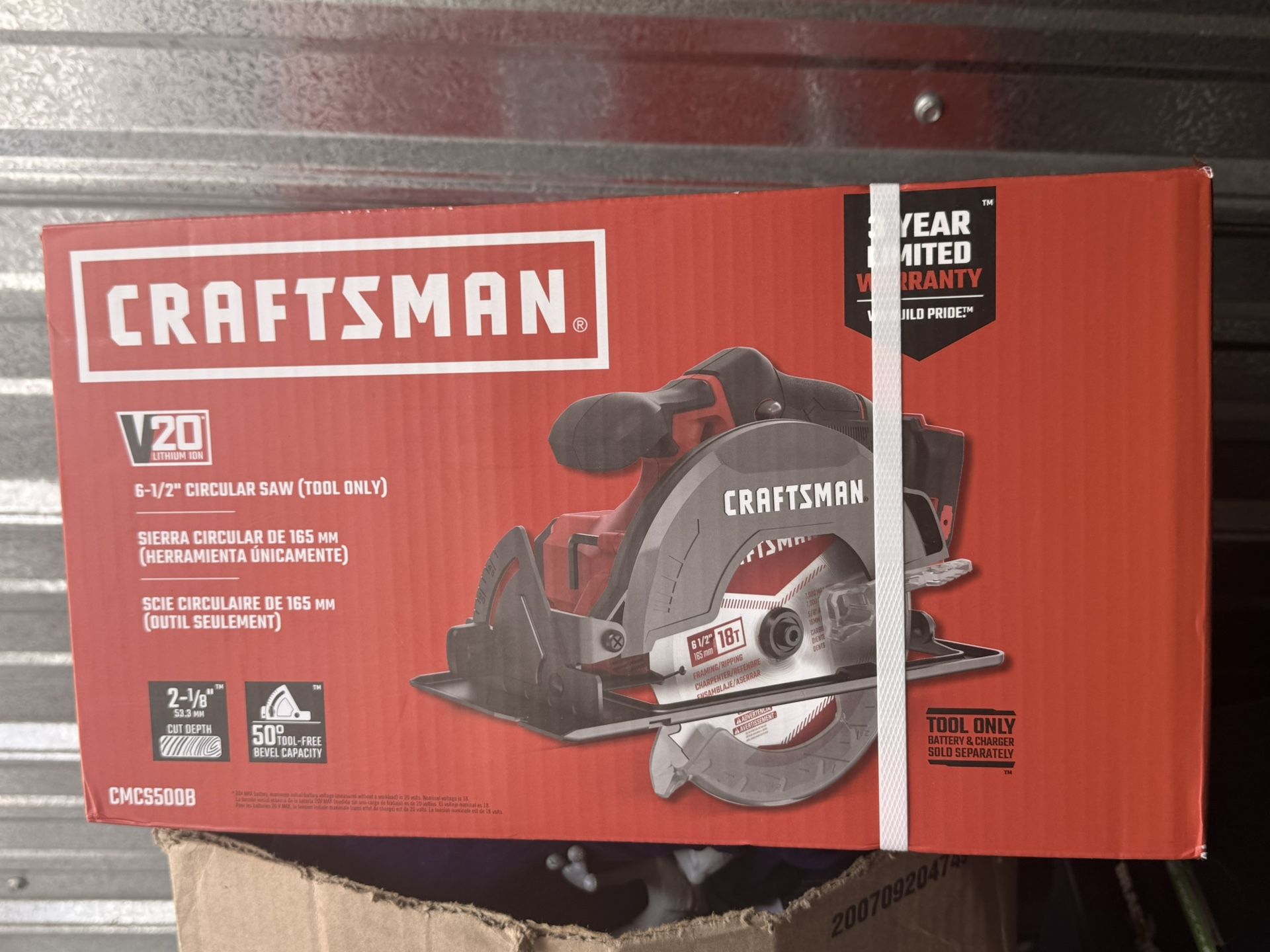 Craftsman circular saw. Brand New Unopened