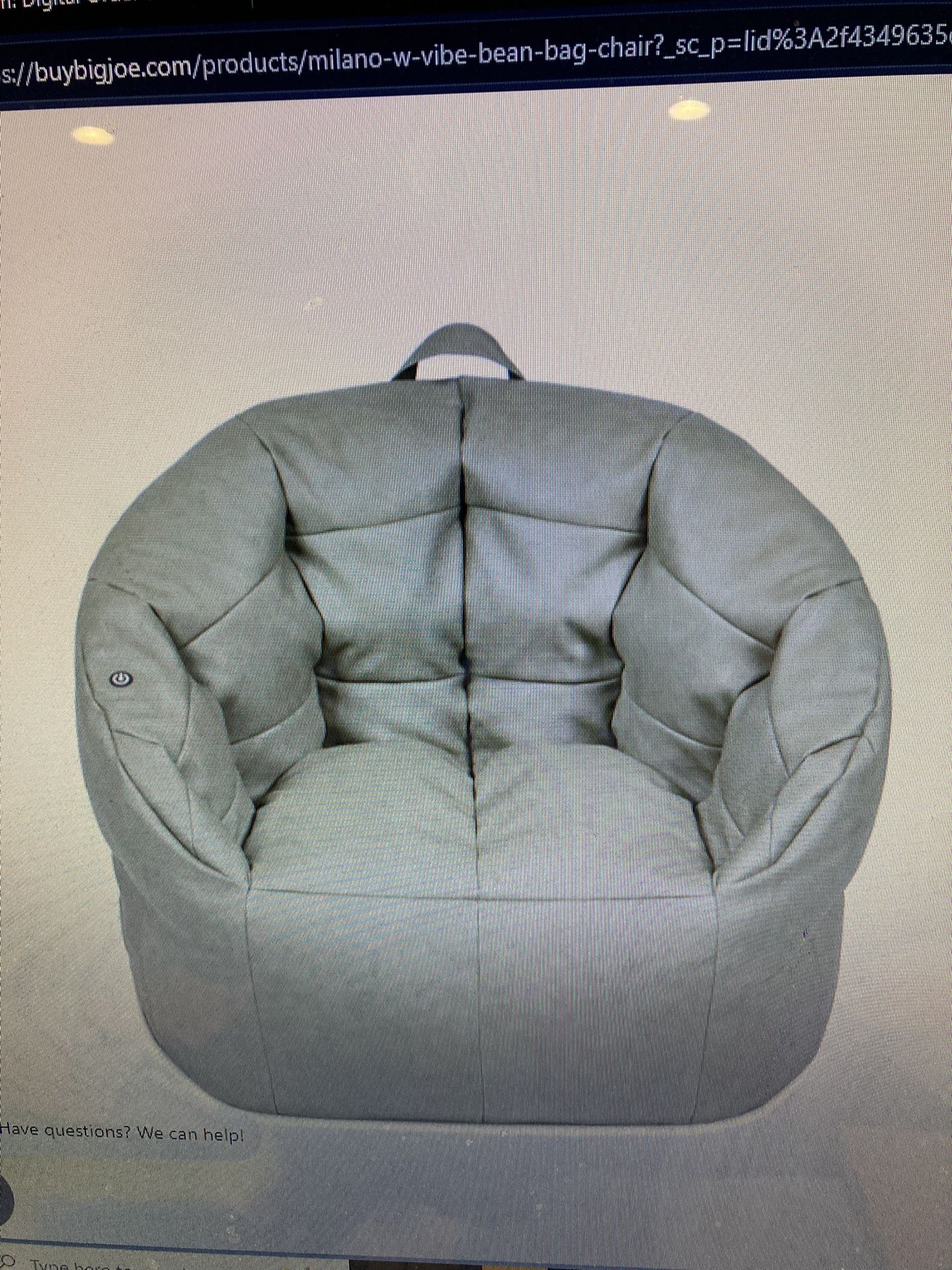 Big Joe Bean Bag Massage Chair 