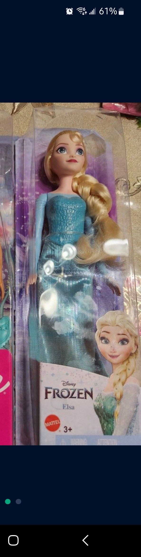 New Elsa Barbie Doll