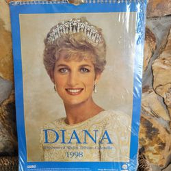 Diana. Princess Of Wales Tribute Calendar 1998