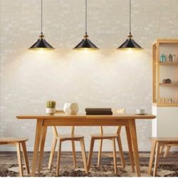 New 3 Pack Mini Oil Rubbed Bronze Pendent Lights In Box