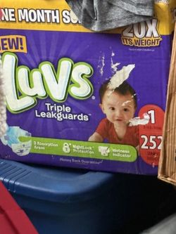 Size 1 Luvs Diapers
