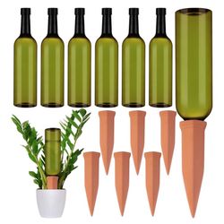 Silifine 6 Sets 26oz Terracotta Self Watering Spikes