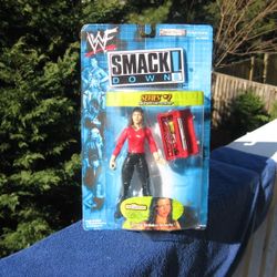 WWF Smackdown Stephanie McMahon Helmsley Action Figure 2000~New
