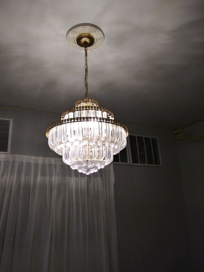 Beautiful chandeliers