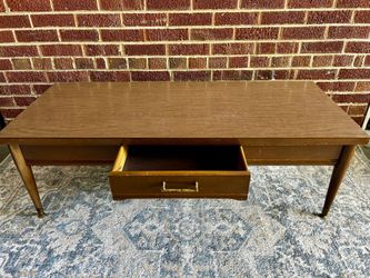 Vintage wood coffee table